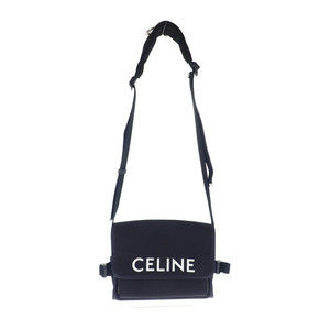 Celine Bag Small Black Trekking Messenger Shoulder